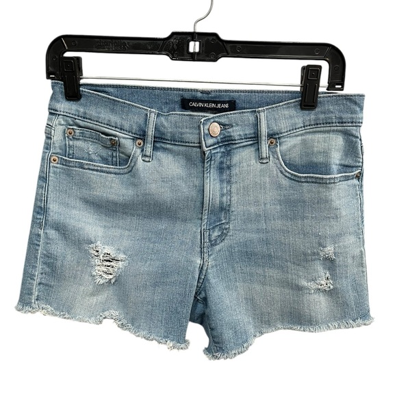 Calvin Klein Jeans Pants - Calvin Klein Woman’s Cutoff Denim Midrise Shorts - Size 27